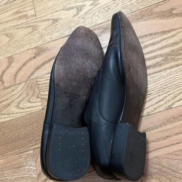 BRUNOMAGLI BLACK OXFORD LEATHER DRESS SHOES‎ SIZE 15M main image 7